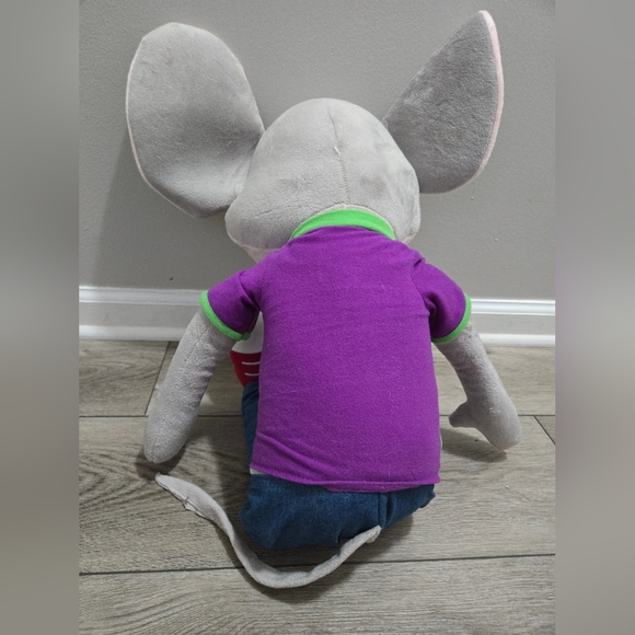 Chuck E Cheese Plush Large Stuffed Animal Toy 32" 2013 - Picture 4 of 9